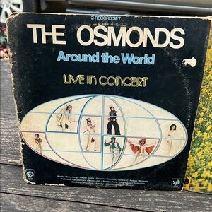 Live in Concert Record Set 3 vinyl albums & one two record set